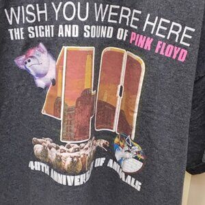 Pink Floyd 40th Anniversary T shirt Wish you were here